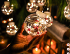 Kerstboomverlichting met bollen