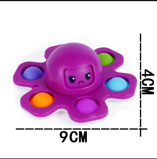 3-in1 anti-stress octopus toy️