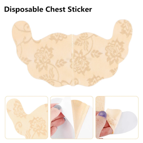 Kanten borststickers