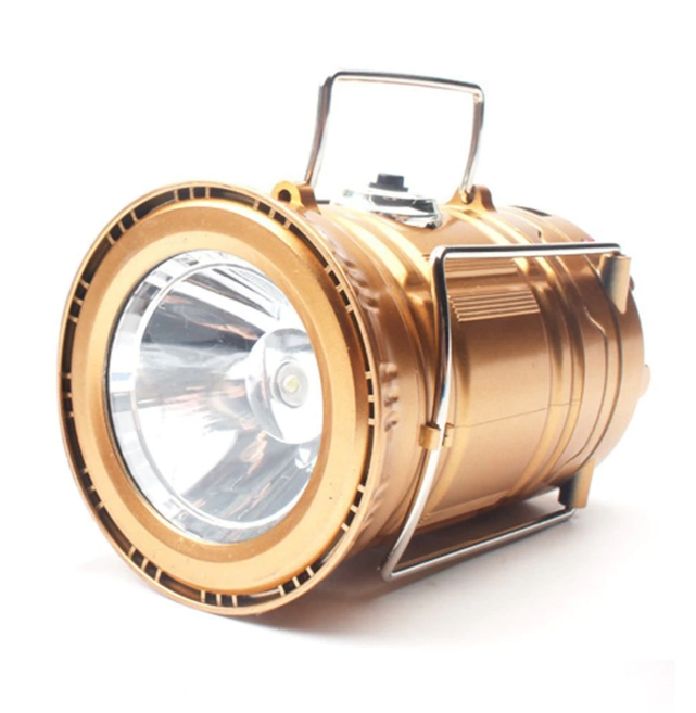 Campinglamp met zaklamp