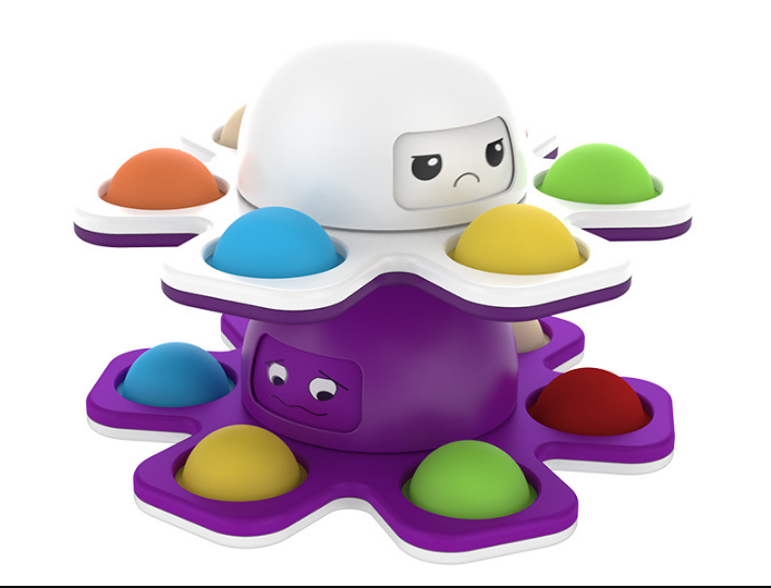 3-in1 anti-stress octopus toy️