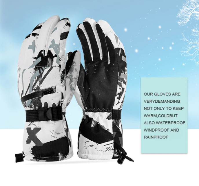 Multifunctionele skihandschoenen
