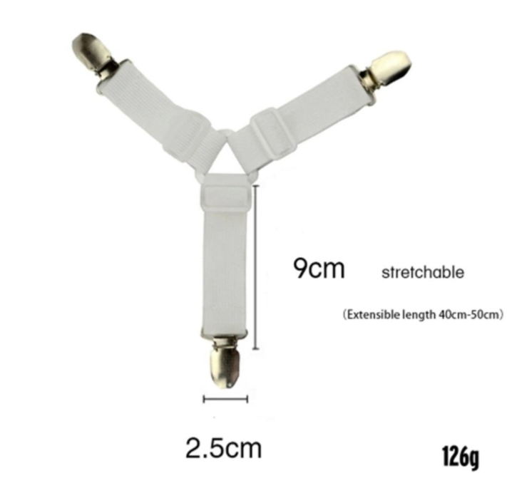 Hoeslakenclips