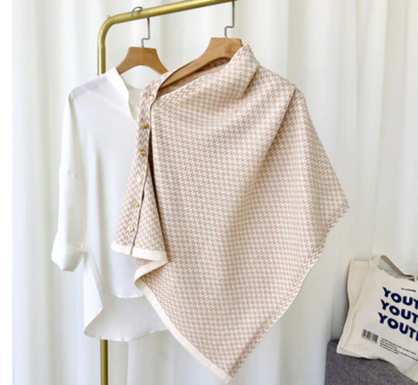 Gebreide kasjmiersjaal
