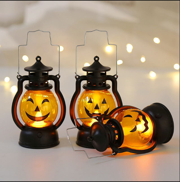 Pumpkin ghost lantern️