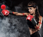 Hoofdband met reflexbal voor bokstraining — afbeelding 8
