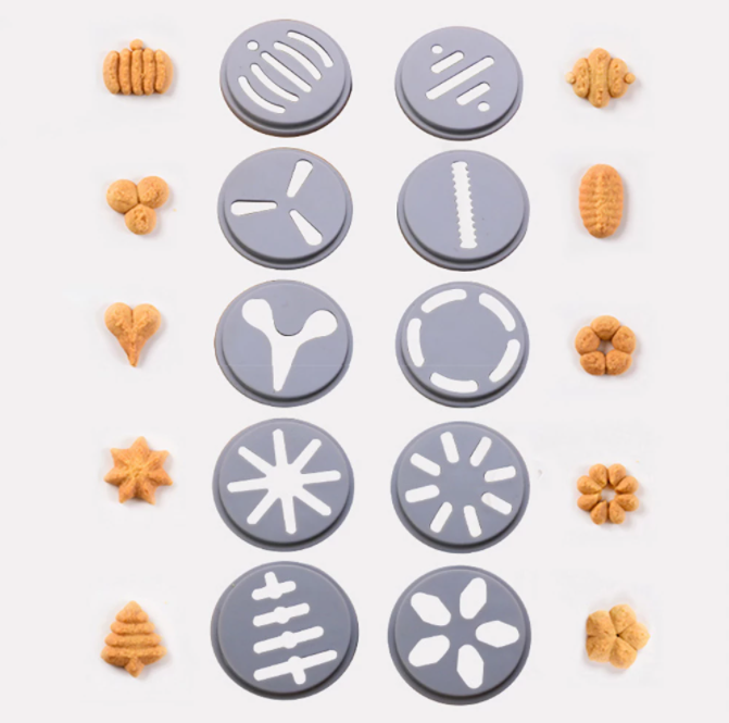 Gereedschapsset met koekjespers