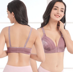 Push up bra front closure