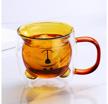 Cute double layer mug️