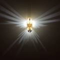 Verlichte vleugels wandlamp