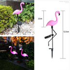 Solarflamingo met LED
