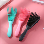 Siliconen haarborstel voor dames