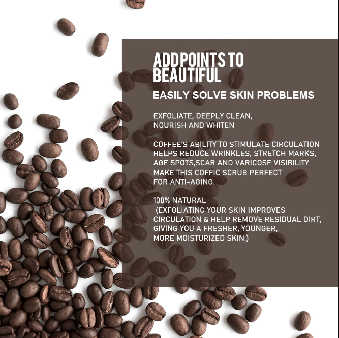 Coffee body bath scrub️