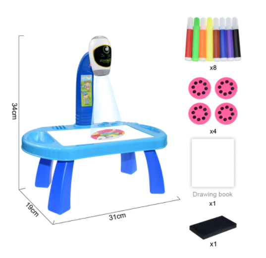 Projectortekentafel voor kinderen