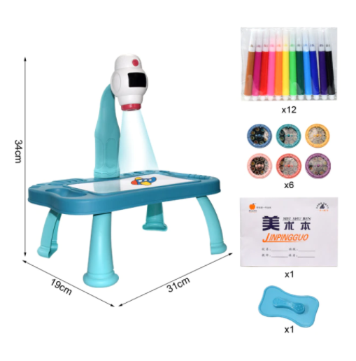 Projectortekentafel voor kinderen