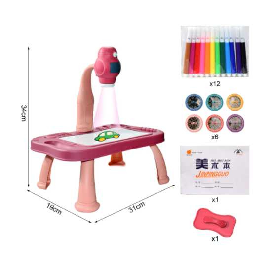 Projectortekentafel voor kinderen
