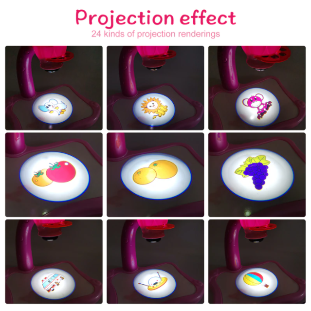 Projectortekentafel voor kinderen