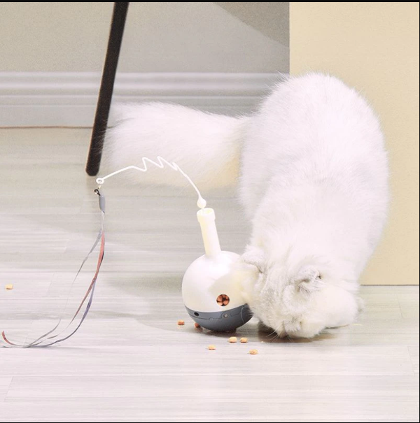 Automatische kattenbal