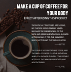 Coffee body bath scrub️