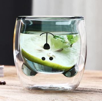 Cute double layer mug️