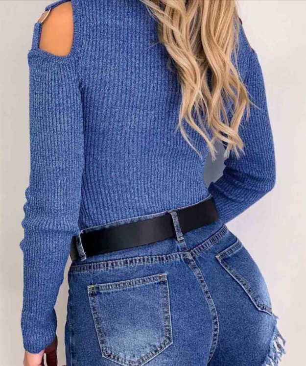 Off-shoulder trui – Liva
