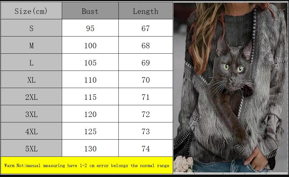 Katten-T-shirt