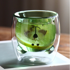 Cute double layer mug️
