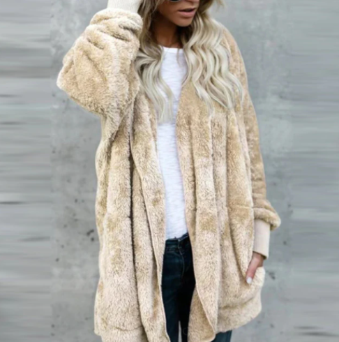 Lang vest van pluche