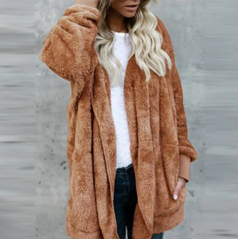 Lang vest van pluche