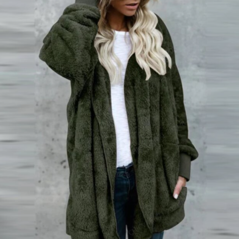 Lang vest van pluche