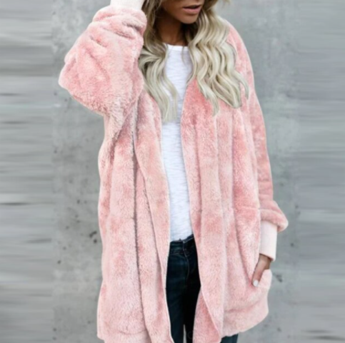 Lang vest van pluche