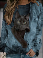 Katten-T-shirt