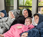 Hoodie in oversized model