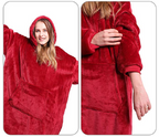 Hoodie in oversized model