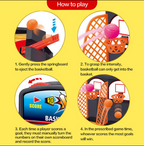 Mini-basketbalspel