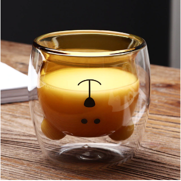 Cute double layer mug️