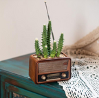 Bloempot in radiovorm