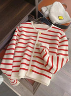 Gestreept vest voor dames