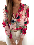Blouse met bloemenprint voor dames