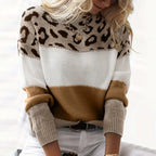 Luipaardprint sweater
