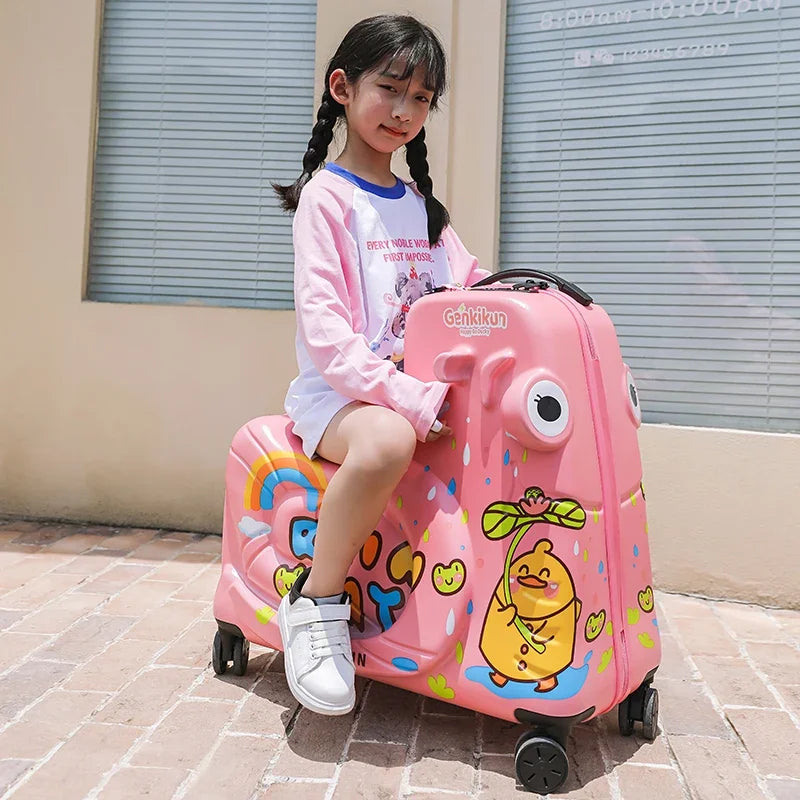 Kinderzitkoffer met scooterfunctie