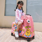 Kinderzitkoffer met scooterfunctie