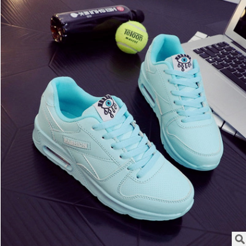 Vegan leren dames sneakers