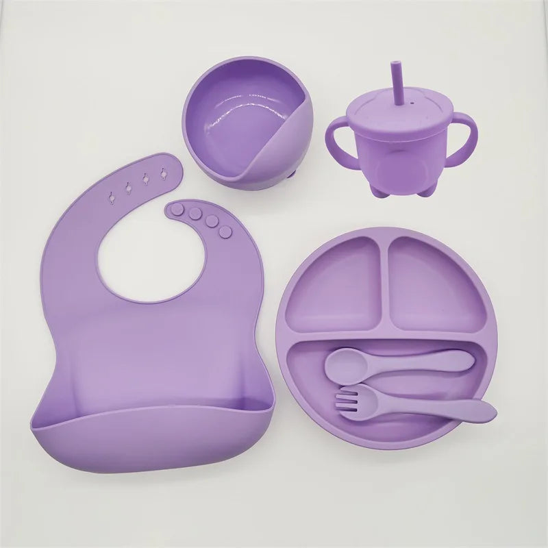 Silicone eetset voor baby's