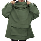 Frog sweater met hoodie voor dames