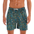 Heren zwemshort met vrolijke print