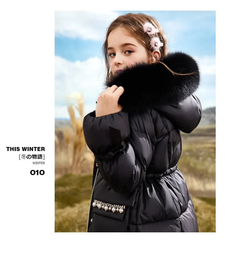 Meisjes winterjas