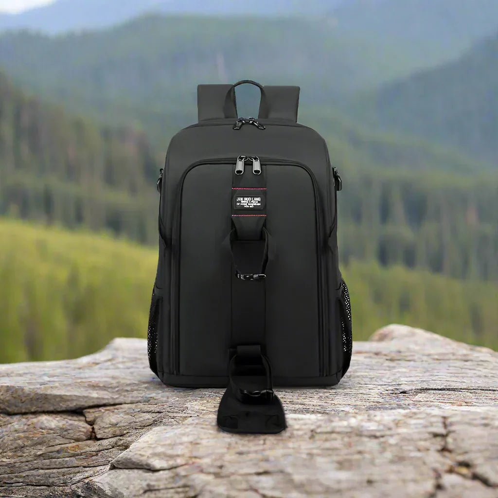 Oxford camera rugzak met multi-compartment opslag