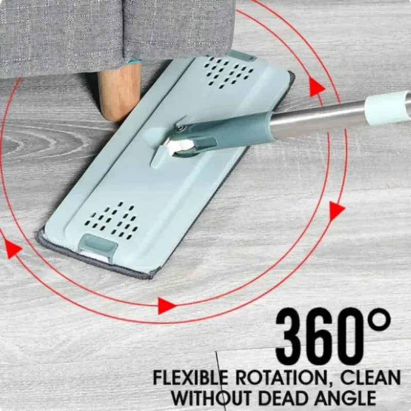 Handsfree platte knijpdweil met emmer
