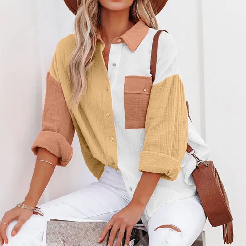 Blouse Lori in zomerkleuren